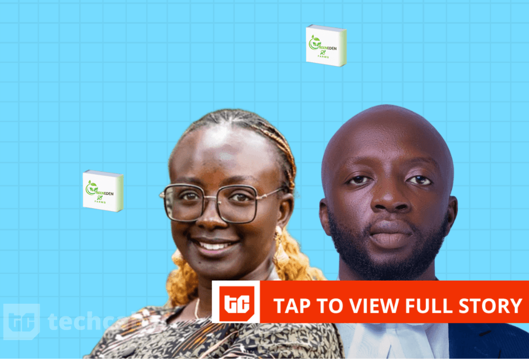 Les cofondateurs de Green Eden, Ritkatmun Bwemana (à gauche) et Theophilus Maimako