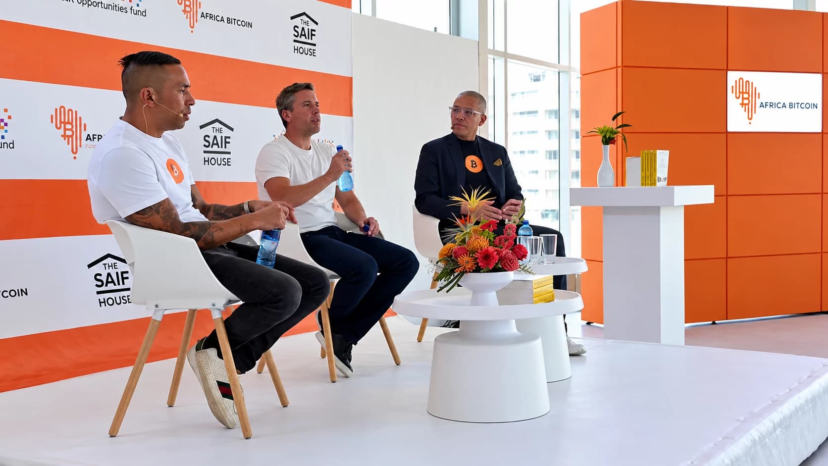 Warren Wheatley (à gauche), cofondateur et ancien directeur général d'Africa Bitcoin Corporation, a démissionné en septembre 2026, tandis que Stafford Masie (à droite), directeur général par intérim, a quitté son poste d'administrateur dans