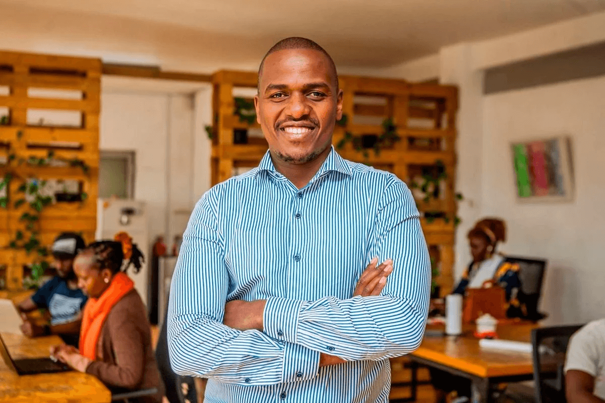 Thomas Njeru, cofondateur et directeur général de Pula