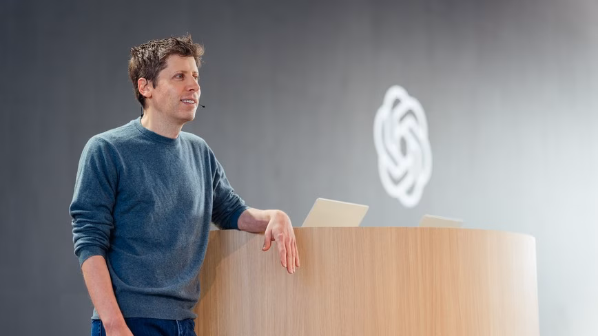 Le directeur général d'OpenAI, Sam Altman, lors du DevDay 2026.