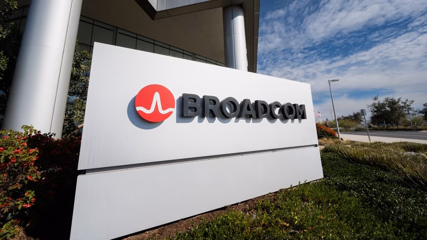 Le campus de Broadcom à Irvine, en Californie.