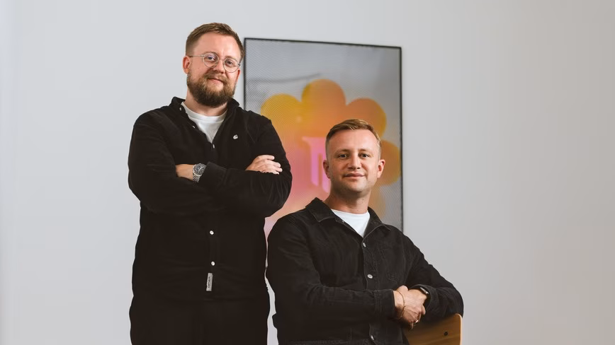 Les cofondateurs de Pandektes, Søren Brokær à gauche, et Casper Laursen, directeur général de l'entreprise.