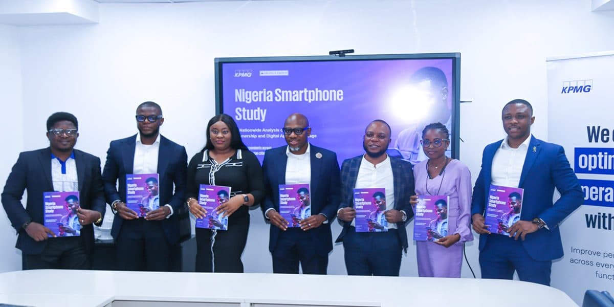 Adegboyega Ajayi, Head of Business Intelligence, Orange Group, Lawrence Amadi, Partner & Head, Technology, Media & Telecommunications, KPMG Africa, Tola Adeyemi, CEO, KPMG One Africa, et Adetola Adesanoye, Research Lead, Orange Group.