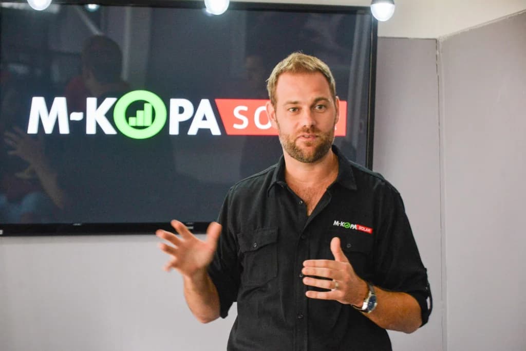 Jesse Moore, directeur général de M-KOPA