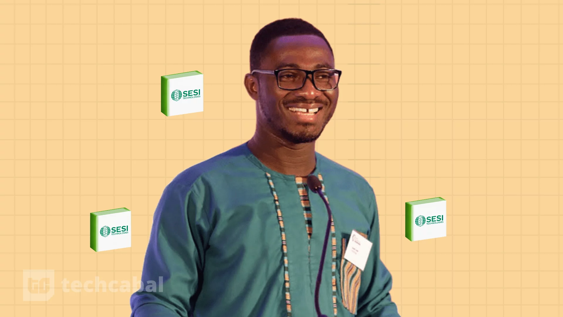 Isaac Sesi, fondateur et directeur général de Sesi Technologies