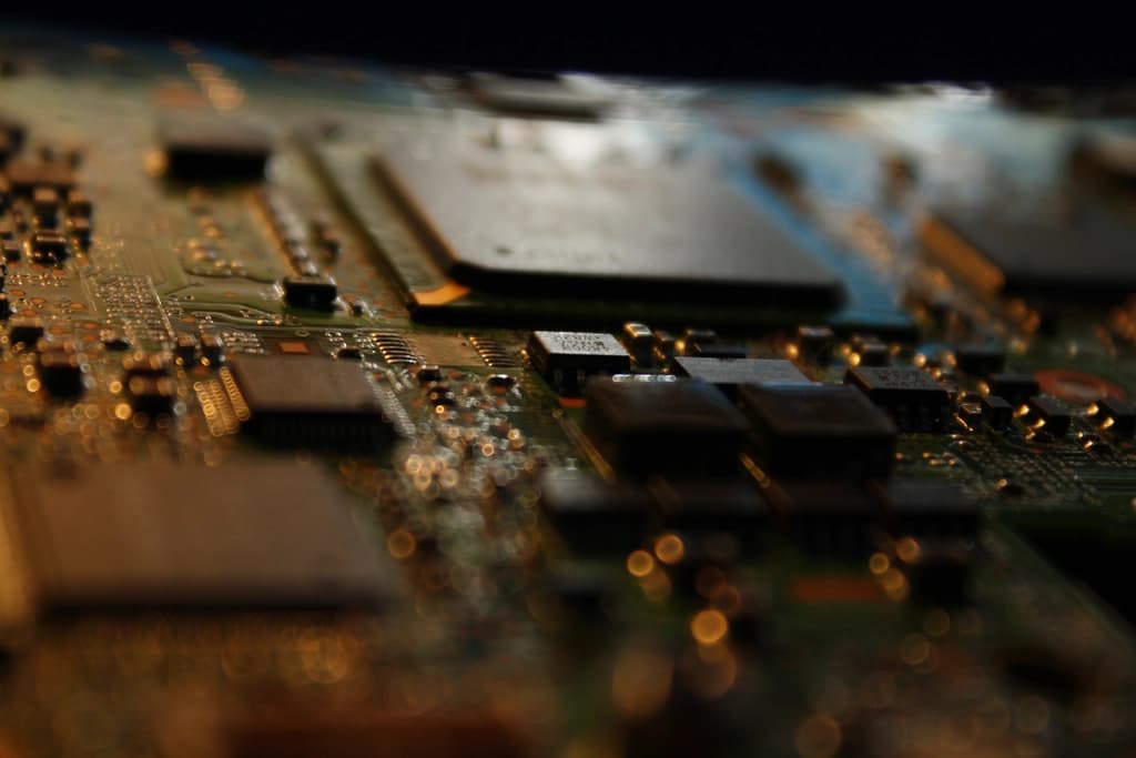 Free motherboard chip background