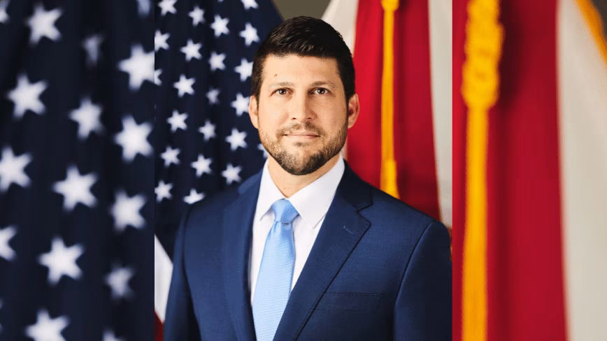 Le procureur général de Floride, James Uthmeier.