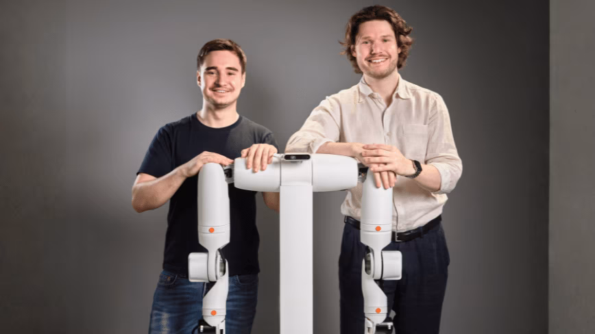 Les cofondateurs d'O-ID, Simon Gormuzov, directeur technique (à gauche), et Stian Jakobsen, directeur général (à droite).