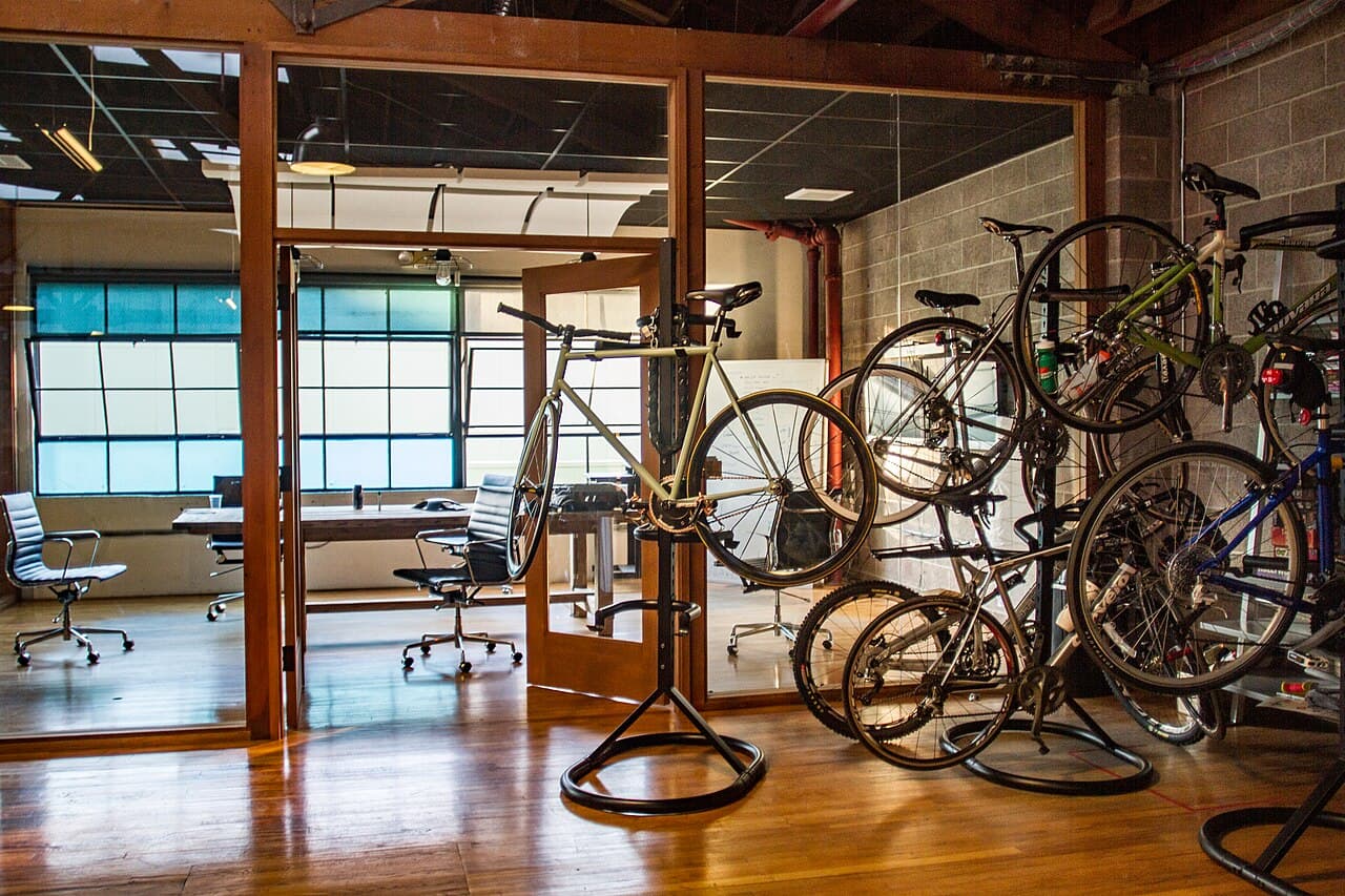 Startup Office in San Francisco with Indoor Bike Parking (31834868058)