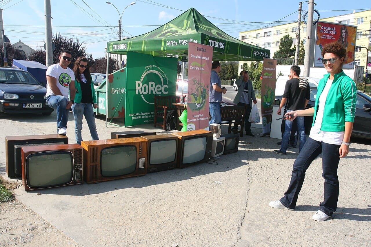 Electrical and electronic waste in Cluj-Napoca 2